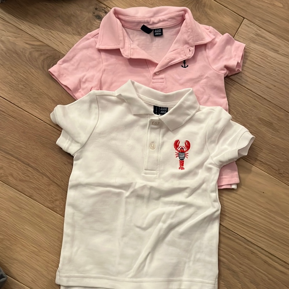 Jamie & Jack Boyd 12-18M Polos